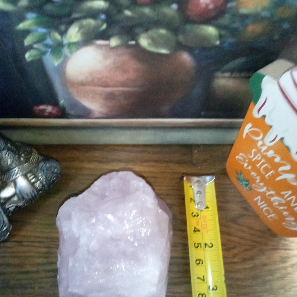 Raw Rose Quartz Crystal From Brazil - Picture 7 of 10